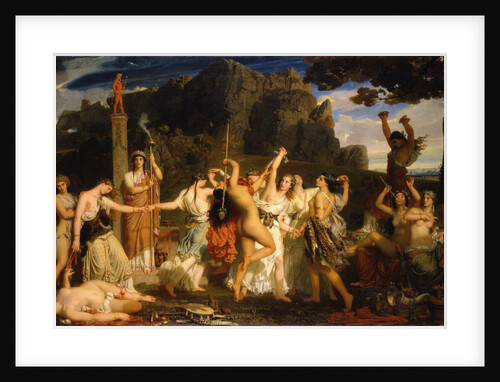 La Danse des bacchantes (The Dance of Bacchantes), 1849 by Anonymous