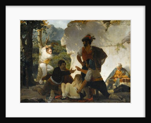 Les Brigands romains (The Roman Bandits), 1831 by Anonymous