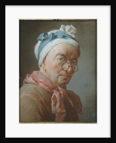 Self-portrait with spectacles, 1773 by Anonymous