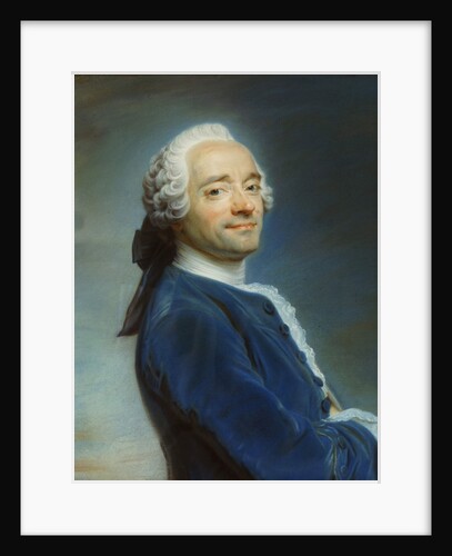 Autoportrait au jabot de dentelle (Self-portrait with Lace), c. 1750 by Anonymous