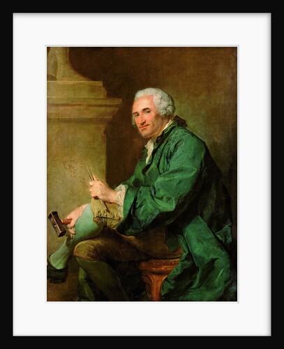 Portrait of the Sculptor Lambert-Sigisbert Adam, 1753 by Anonymous