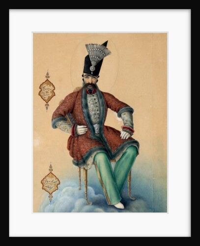 Apotheosis of Naser al-Din Shah Qajar, 1854 by Anonymous