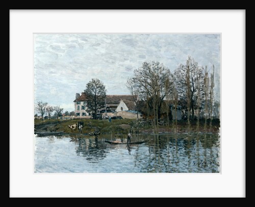 The Seine at Port-Marly, 1875 by Anonymous
