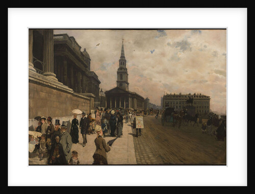 The National Gallery, London, 1877 by Anonymous