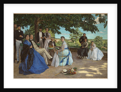 Family Reunion or Family Portrait, 1867 by Anonymous