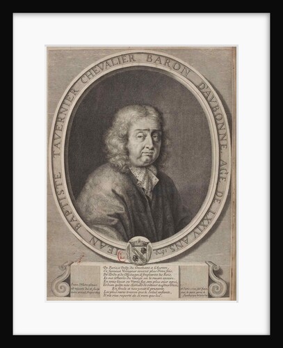 Portrait of Jean-Baptiste Tavernier, 1679 by Anonymous