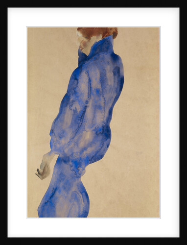 Woman in the blue dress, 1911 by Anonymous