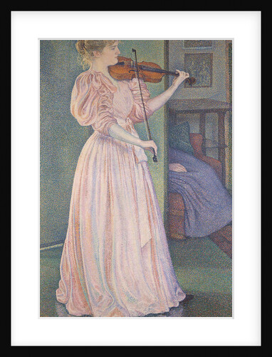 Portrait of the violinist Irma Sèthe, 1894 by Anonymous