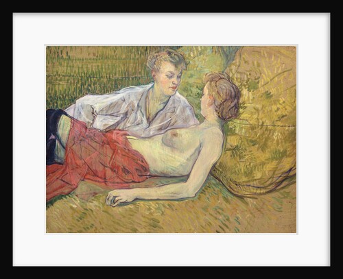 Les deux amies, 1895 by Anonymous