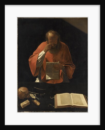 Saint Jerome reading, c. 1650 by Anonymous