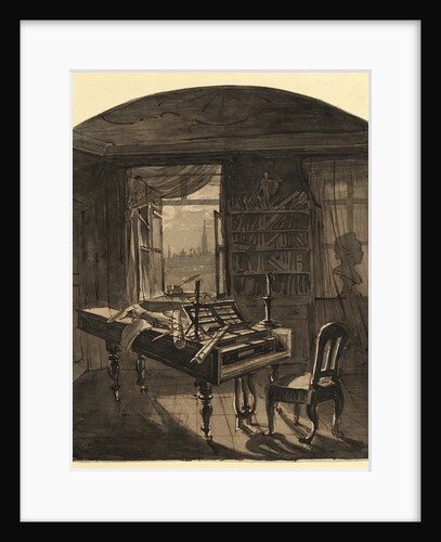 Beethovens Room, March 30, 1827, 1827 by Anonymous