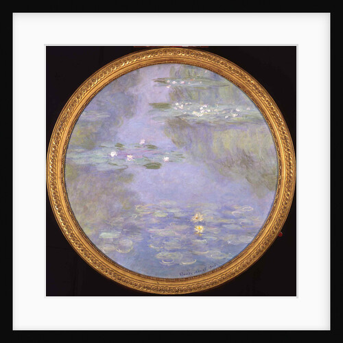 Nymphéas, harmonie bleue, 1908 by Anonymous