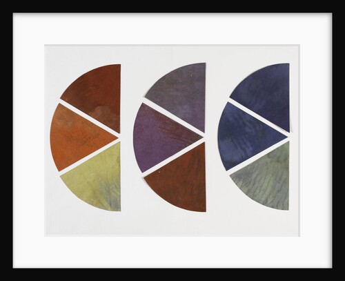 Neuf éléments de cercle chromatique, 1922-1933 by Anonymous