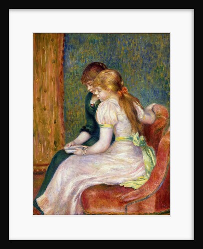 Jeunes filles lisant (Young girls reading), 1891 by Anonymous