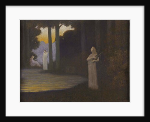 Le lyrisme de la forêt (Lyricism of the Forest), 1910 by Anonymous