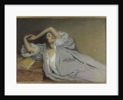 Femme étendue sur un divan, 1899 by Anonymous