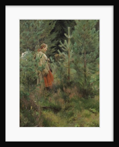 Herdsmaid (Vallkulla), 1908 by Anonymous