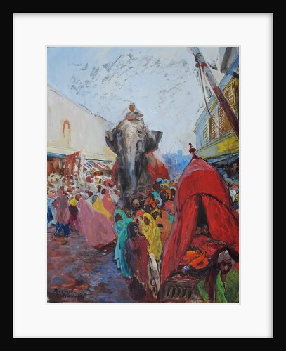 Howdah in Hyderabad, 1911 by Anonymous