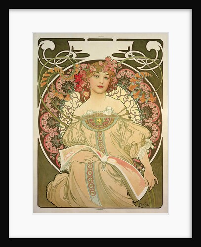 Rêverie (Daydream). Zodiac, 1898 by Anonymous