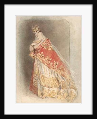 Giuditta Pasta as Semiramide in the Opera by Gioachino Rossini, 1828 by Anonymous