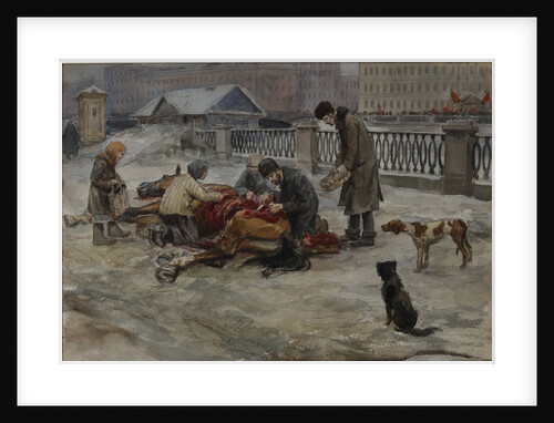 Hungry years in Petrograd, 1919 by Anonymous