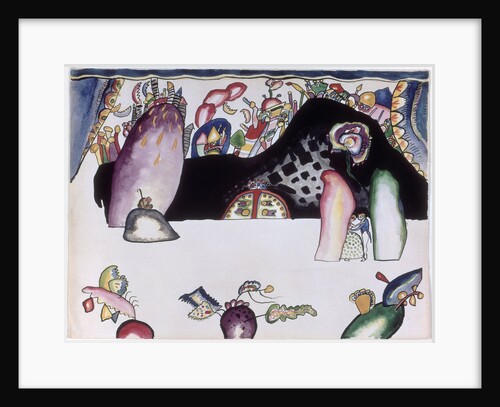 Aquarell für Violett (Bild II). (Aquarelle pour Violet (Tableau II), 1914 by Anonymous