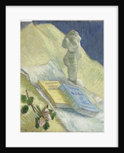 Still life with plaster statuette, 1887 by Anonymous