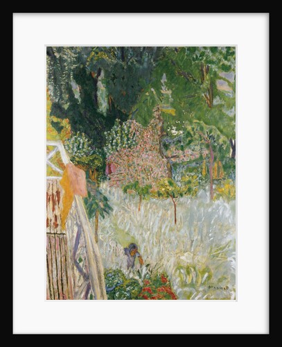 The balcony in Vernonnet, c. 1920 by Pierre Bonnard