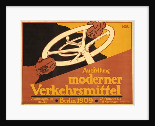 Exhibition of modern means of transport, 1909 by Anonymous