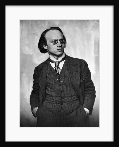 Portrait of the artist and composer Herwarth Walden, 1918 by Anonymous