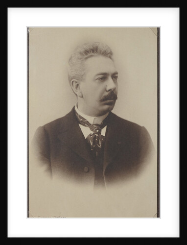 Portrait of the pianist and composer Pavel Augustovich Pabst, End of 1880s by Anonymous