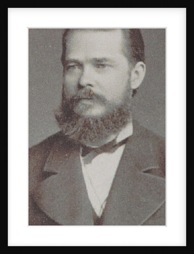 Portrait of Pyotr Ivanovich Jurgenson, 1870s by Anonymous