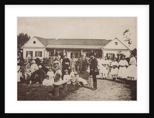 Pyotr Tchaikovsky with the Davydov Family in the Kamenka Estate, 1875 by Anonymous