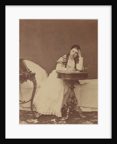 Portrait of the opera singer Maria Klimentova-Muromtseva as Tatiana in opera Eugene Oneg by Anonymous