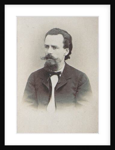 Portrait of the Composer Konstantin Karlovich Albrecht, 1870s-1880s by Anonymous