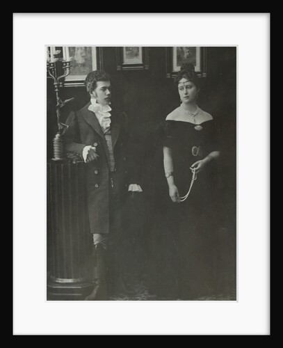Emperor Nicholas II and Grand Duchess Elizabeth Fyodorovna by Anonymous