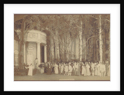 Scene from the opera Eugene Onegin by Pyotr Tchaikovsky at the Mariinsky Theatre in Saint Petersburg by Anonymous