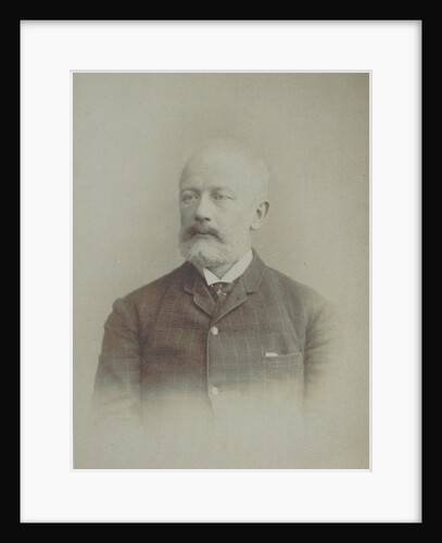 Portrait of the composer Pyotr Ilyich Tchaikovsky, End of 1880s by Anonymous