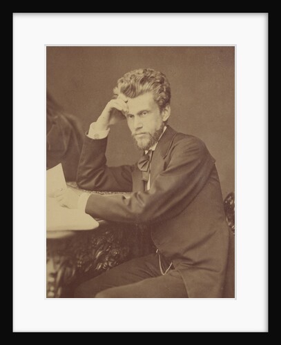 Portrait of the conductor and composer Eduard Nápravník, 1870s by Anonymous