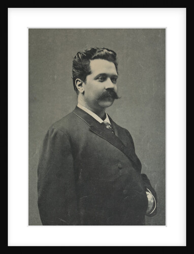 Portrait of the singer Ippolit Petrovich Pryanishnikov , 1890 by Anonymous