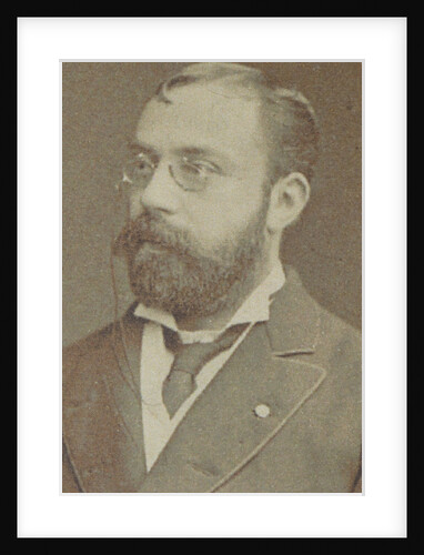 Portrait of the conductor and composer Enrico Bevignani, Early 1880s by Anonymous