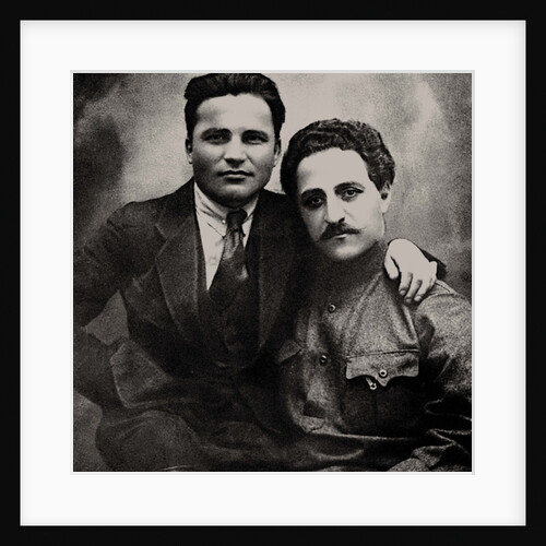 Sergei Kirov and Sergo Ordzhonikidze, 1922 by Anonymous