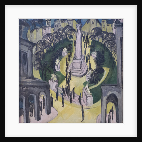 The Belle Alliance Square in Berlin, 1914 by Anonymous
