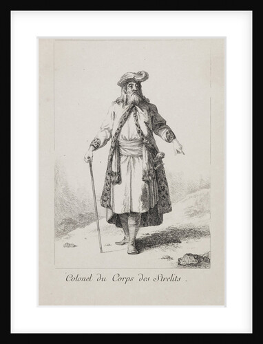 Colonel of the Streltsy regiment, 1764 by Anonymous