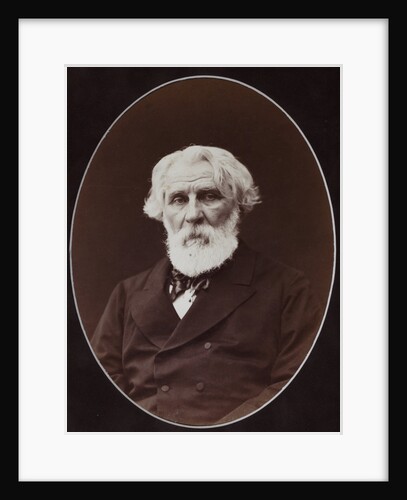 Portrait of the author Ivan Sergeyevich Turgenev, 1880 by Anonymous