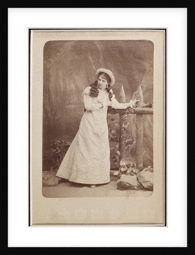 Portrait of the actress Maria Gavrilovna Savina, Early 1880s by Anonymous