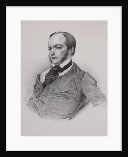 Portrait of Aleksandr Ivanovich Herzen, 1845 by Anonymous