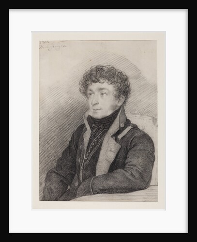 Portrait of the Poet Konstantin Nikolayevich Batyushkov, 1815 by Anonymous