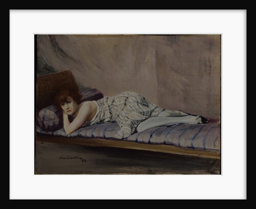 The purple pillow (Il guanciale viola), 1923 by Anonymous