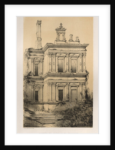 …Pl. 19, Restes Du Chateau De Chaumot, 1860 by Victor Petit